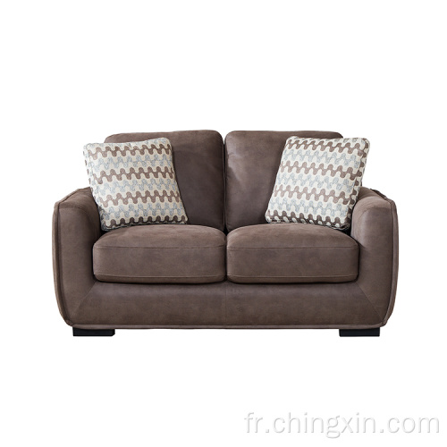 Canapé sectionnel ensolets de deux canapés de places meubles en gros